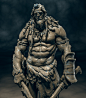 Orc From Snowlands, Rodion Vlasov : Sculpt battle with Eugene Lukashevich<br/>Made this in 4 days<br/>His version: <a class="text-meta meta-link" rel="nofollow" href="https://www.artstation.com/artwork/3Rl9m" t