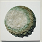Sourced from the beaches of Cornwall, Fuller arranges each piece of glass into zen-like mosaics.