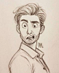 Yes, I draw men too. I do not publish them as often.  #sketch #doodle #art ... - #doodleart