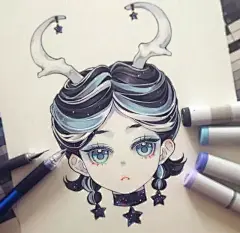 二次元正太萝莉好看到爆炸，马克笔手绘的十二星座 : 插画师minmonsta，他用马克笔手绘出了超可爱的十二星座，各种各样的正太萝莉简直好看到爆炸。下面就让我们一起来看看，顺便找寻一下你的专属星座。 那么你认出你的星座是哪一个了吗？ 猜猜是什么星座吧~