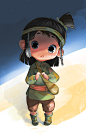 Cutie Pie, Bilgee Jargal : Personal project-mongolian character design