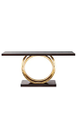 Turim III Console  | Rings was the inspiration for the console turim - the rings can be considered as supreme sign of perfection, union and fullness. Rings is also syno... view details on www.treniq.com