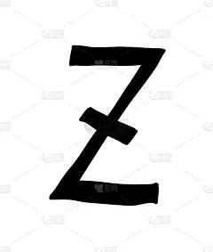 崎岖不平的细长的字体。向量。大写字母。不均匀的字体。字母是设计海报、传单或演示文稿的符号。签约的标志
