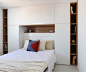 90 curtidas, 3 comentários - Estúdio Folha (@estudio_folha) no Instagram: “Apartamento Vila Carrão • cama embutida no armário para total aproveitamento da suíte compacta •…”