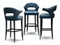 NANOOK | BAR & COUNTER CHAIR - Mid-Century / Modern Transitional Barstools & Counter Stools - Dering Hall : Buy NANOOK | BAR & COUNTER CHAIR by Carlyle Collective - Made-to-Order designer Furniture from Dering Hall's collection of Mid-Century 