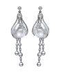 Mikimoto Fuchsia pearl earrings.  | The Jewellery Editor