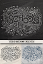 3 School Doodles Designs - Miscellaneous Vectors
