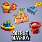 Merge Mansion - Casey and Skatie Beach Toys