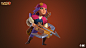 Clash of Clans - Pirate Queen, Ocellus - SERVICES : Supercell art team: Art direction and Concept
Ocellus Art team: Sculpt, lookdev, rig, posing, lighting and lowpoly model
----------------------
Ocellus team:
Lead Charater sculpt: Mariano Tazzioli
Lead L