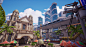 Manila Map, Shua Llorente : Stylized environment design inspired by Overwatch's art style. This personal project aims to further improve my environment production workflow, all assets and materials are created by me. If you are interesed for the map demo 