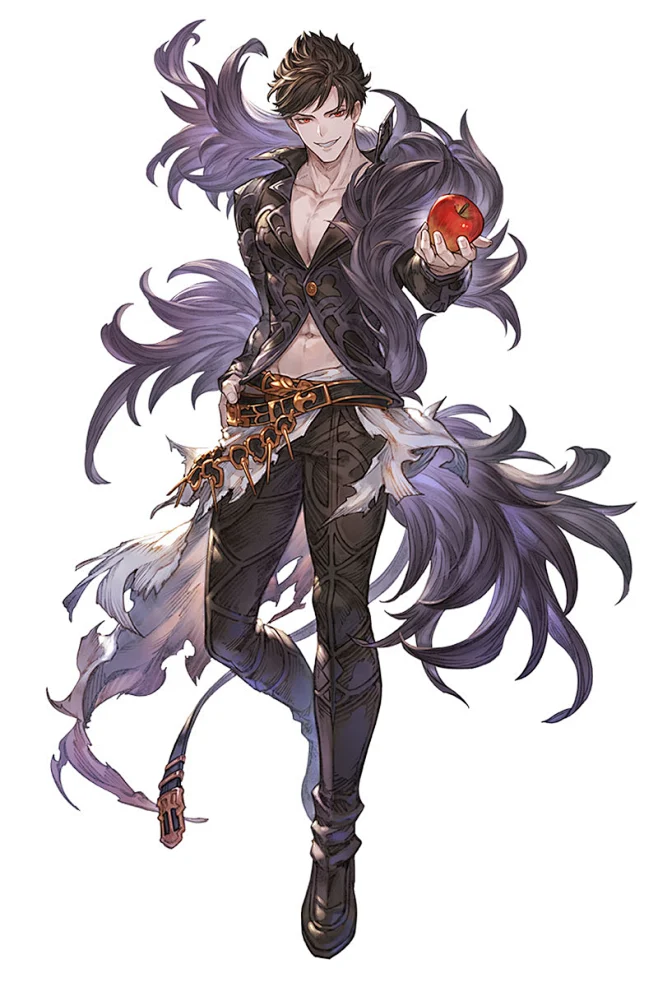 Belial Character Art from Granblue Fantasy Versus-花瓣网