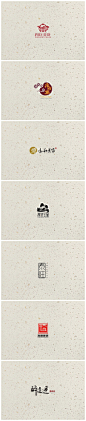 #设计秀# 一组中国风的logo设计案例参考 ​​​​
