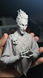 Claudio G. : I'm 23 years old, Brazilian, I do traditional and digital sculpture with focus on head modeling 1/6 (likeness), I also do paintings for Iron Studios
