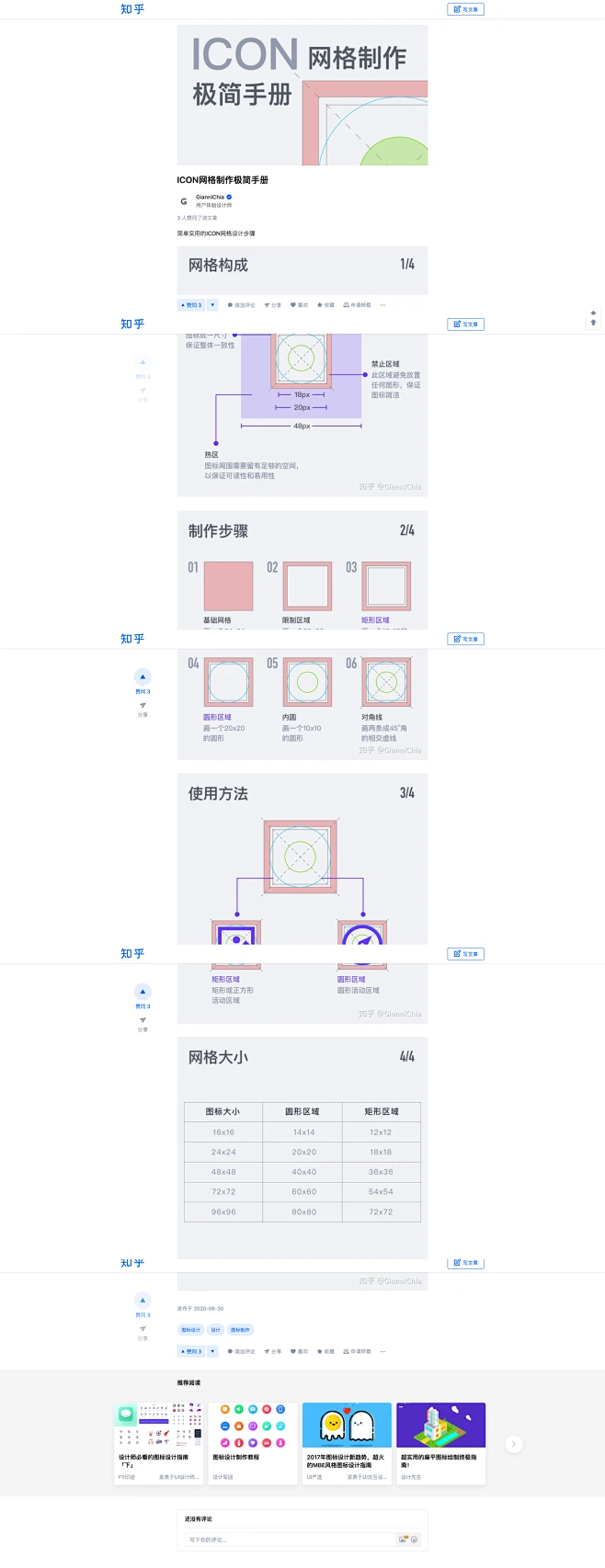 ICON网格制作极简手册 - 知乎-花瓣网