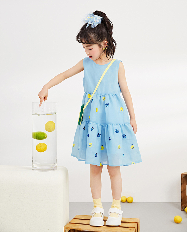 gxgkids童装女童连衣裙春夏儿童连衣...