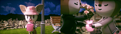 3D after effects artwork c4d Character cinema 4d cute modeling motion