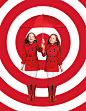 2015 Target Branding : Target's logo is elegantly simple. One dot. One ring. We created a brand campaign that actively deconstructs this iconic graphic identity. Instead of a static symbol, it becomes a rhythmic pattern, and a playful player in the choreo