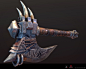 Real-time_Axe, Safwen Laabidi : This is the weapon of my new character im working on .