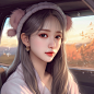 yy936019861_A_young_girl_was_sitting_in_a_car_beautiful_fantasy_f877c70d-b34a-4a30-9766-36086c9d95a9