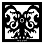 荷兰Moooi Carpets Model 5 黑白色 地毯 型号 5