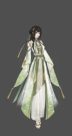 同人图 插画 壁纸 | 踏青行 | 半次元-第一中文COS绘画小说社区