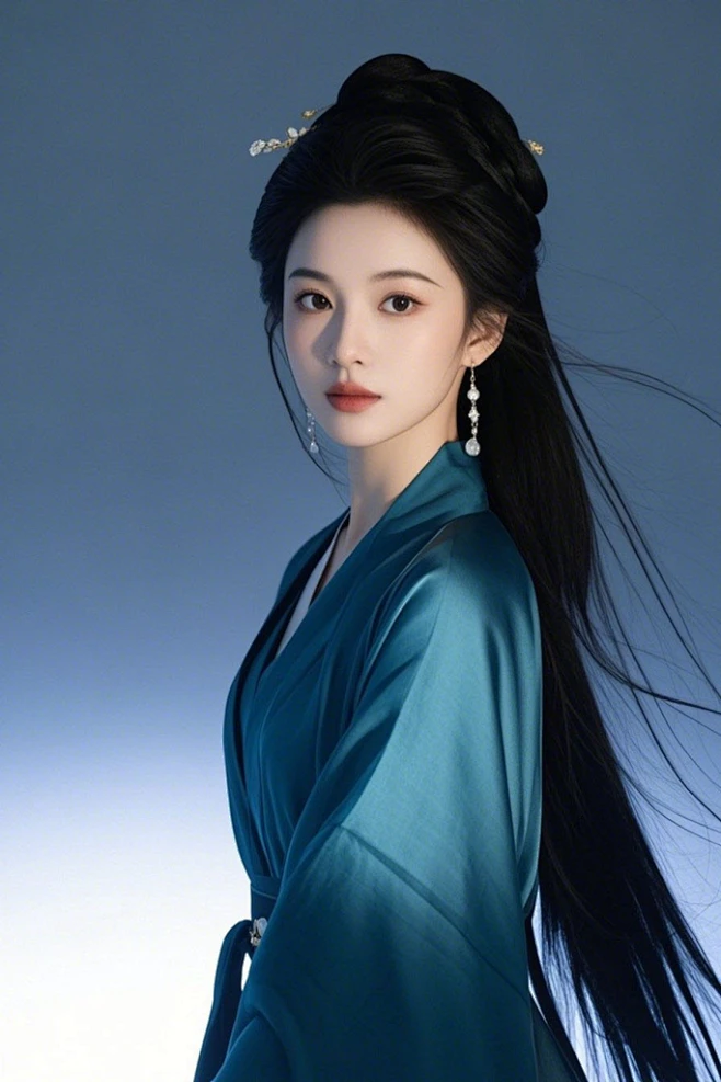 中国风古风古装美女汉服女孩人物摄影-花瓣网