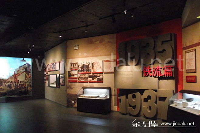 金大陆展览装饰_项目案例_甘肃省博物馆“...