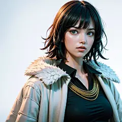 《一拳超人》的超能力女王-吹雪 头像 壁纸
