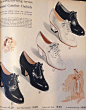 20世纪三四十年代的女士靴图集 ​​​​