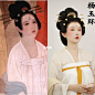 古代四大美人造型分享 仿古画拟人汉服造型