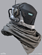 ArtStation - Destiny 2 EDZ "WildWood" Titan Helmet, Roderick Weise
头部参考，面具，生化危机