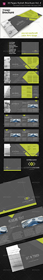16 Pages Stylish Brochure Vol. 2 - GraphicRiver Item for Sale