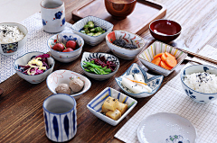 川岛屋 日式手绘釉下彩异形碗酱料碟 蘸料碗 调味碟餐具小碗W-2-淘宝网