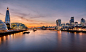 London at dusk by Andrew Beckett on 500px