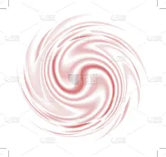 Abstract smooth cream swirl