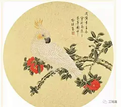 典雅秀丽活花鸟，风流蕴藉好扇面！