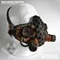 Post apocalyptic respirator mask.