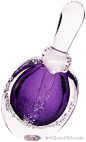 Buzz Blodgett: Purple Angled Seafoam perfume bottle