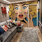 Painel Fotográfico Retrô Pop Art