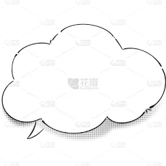 简约对话框气泡框聊天框文本框