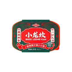 小龙坎 自热火锅 麻辣素什锦 即食方便小火锅 280g【最佳宅家拍档】