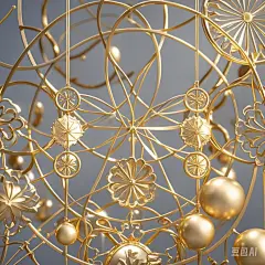 红金配色3D山 (7)