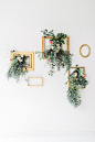 wedding floral design photo by Rosencrown Photography http://ruffledblog.com/minimalist-bridal-editorial-shoot: 