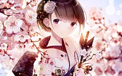 清逸幽香。梅花特辑 : 在日本，梅花自古以来便是与樱花同样受到人们喜爱的花。因为梅花总是最早绽放来告知春日即将到来，因此也被称作“百花之魁”。今天，就为大家送上描绘了梅花的插画作品特辑。快来看看吧。