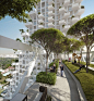 moshe safdie designs fractal-based sky habitat for singapore  - designboom | architecture & design magazine