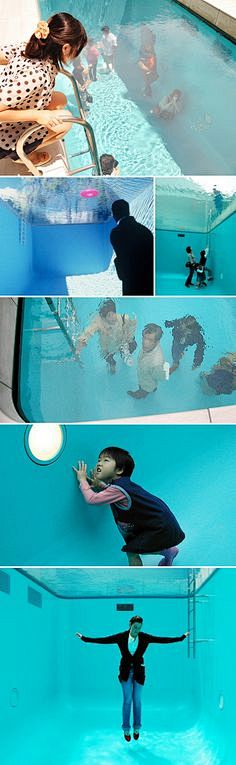 Swimming pool art in...