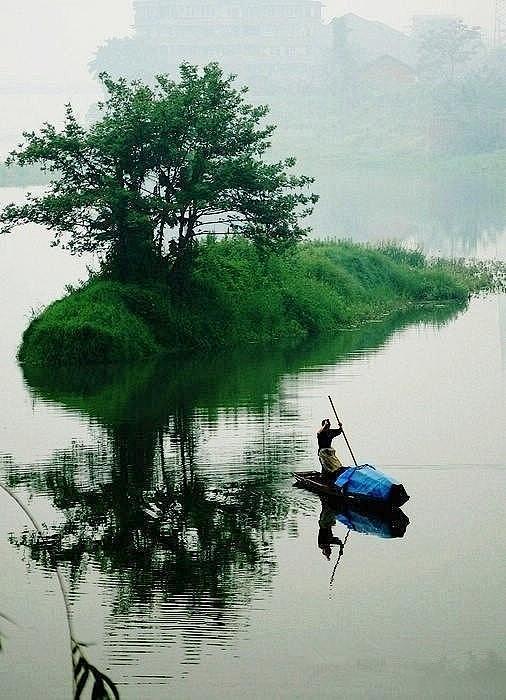 风来，只是一道道涟漪，终究会归于平静；雨...