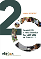 VLIR-UOS Annual Report 2017 cover