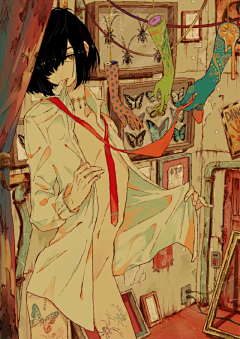 檐下落青采集到未酿