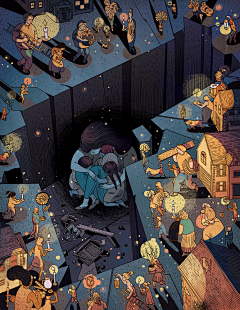 星期五治愈星球采集到香港插画师 Victo Ngai